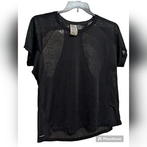 Adidas climalite sheer workout shirt